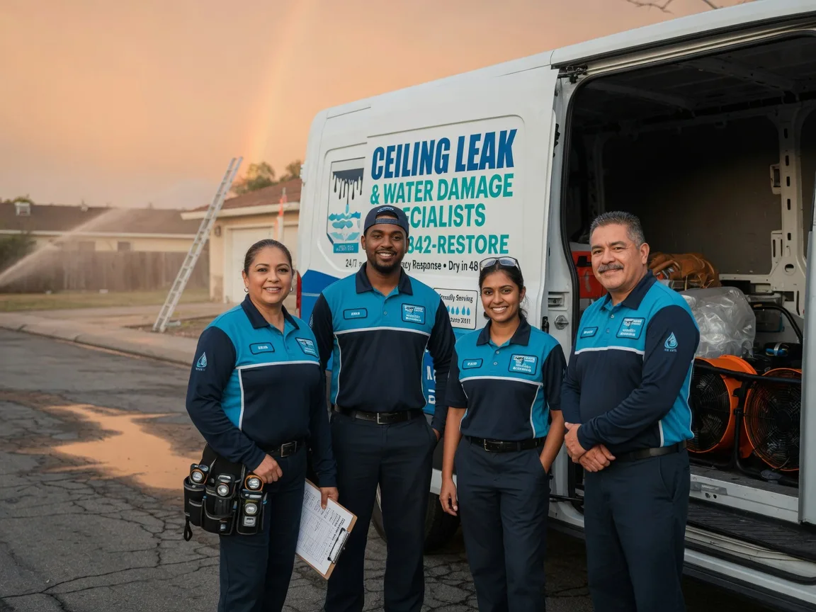 Ceiling Leak Cleanup company in Modena, PA