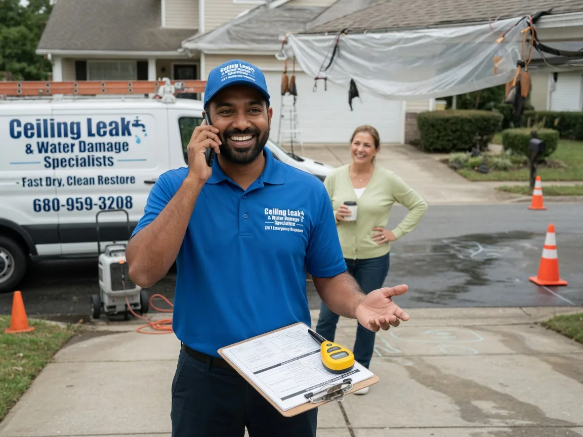 Ceiling Leak Cleanup Modena, PA FAQs